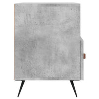 Mobile per TV Grigio Cemento 80x36x50 cm Legno Multistrato 828944