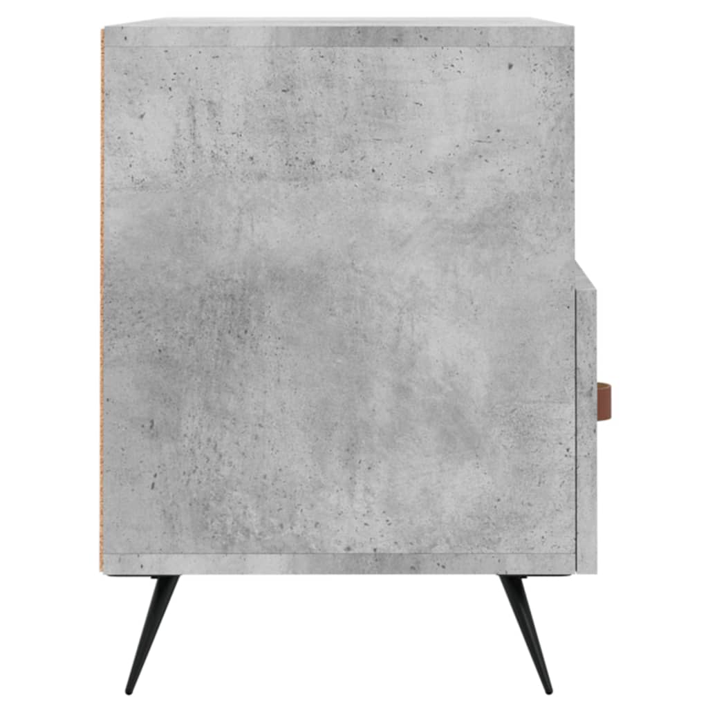 Mobile per TV Grigio Cemento 80x36x50 cm Legno Multistrato 828944