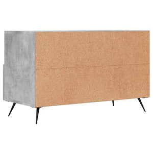 Mobile per TV Grigio Cemento 80x36x50 cm Legno Multistrato 828944