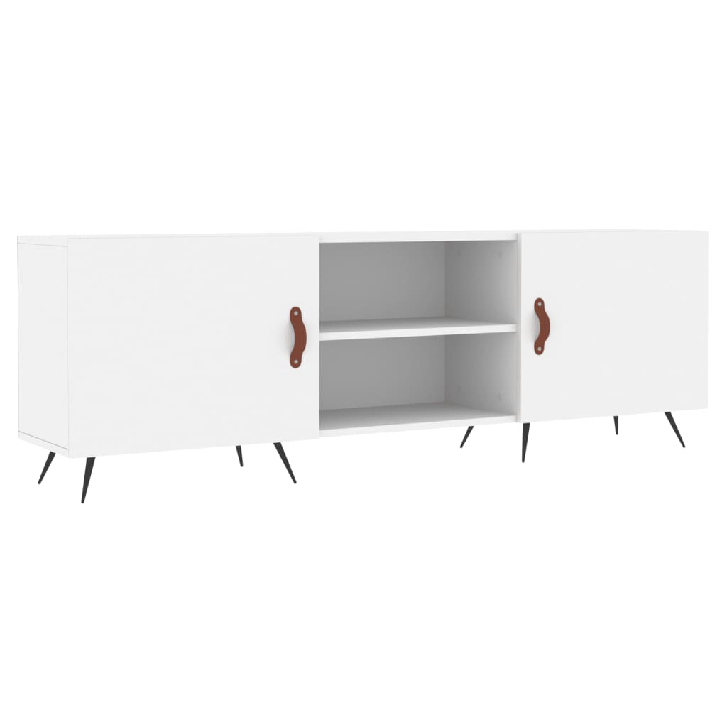 Mobile Porta TV-Mobile per TV-Credenza TV Bianco 150x30x50 cm in Legno Multistrato 950713