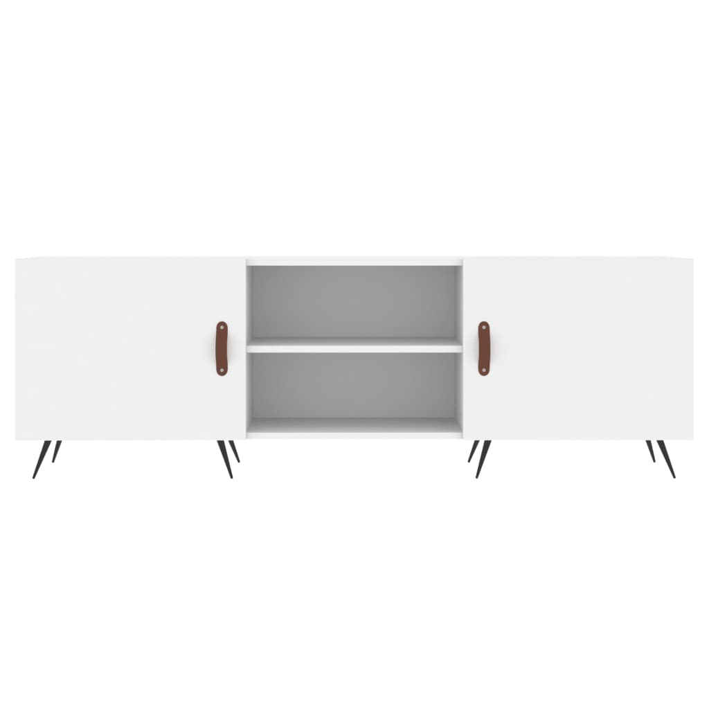 Mobile Porta TV-Mobile per TV-Credenza TV Bianco 150x30x50 cm in Legno Multistrato 950713
