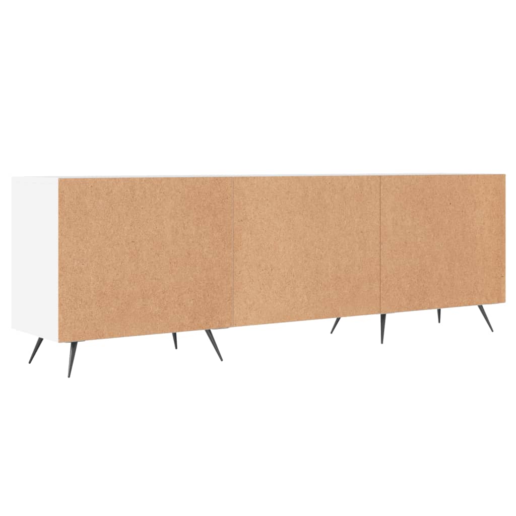 Mobile Porta TV-Mobile per TV-Credenza TV Bianco 150x30x50 cm in Legno Multistrato 950713