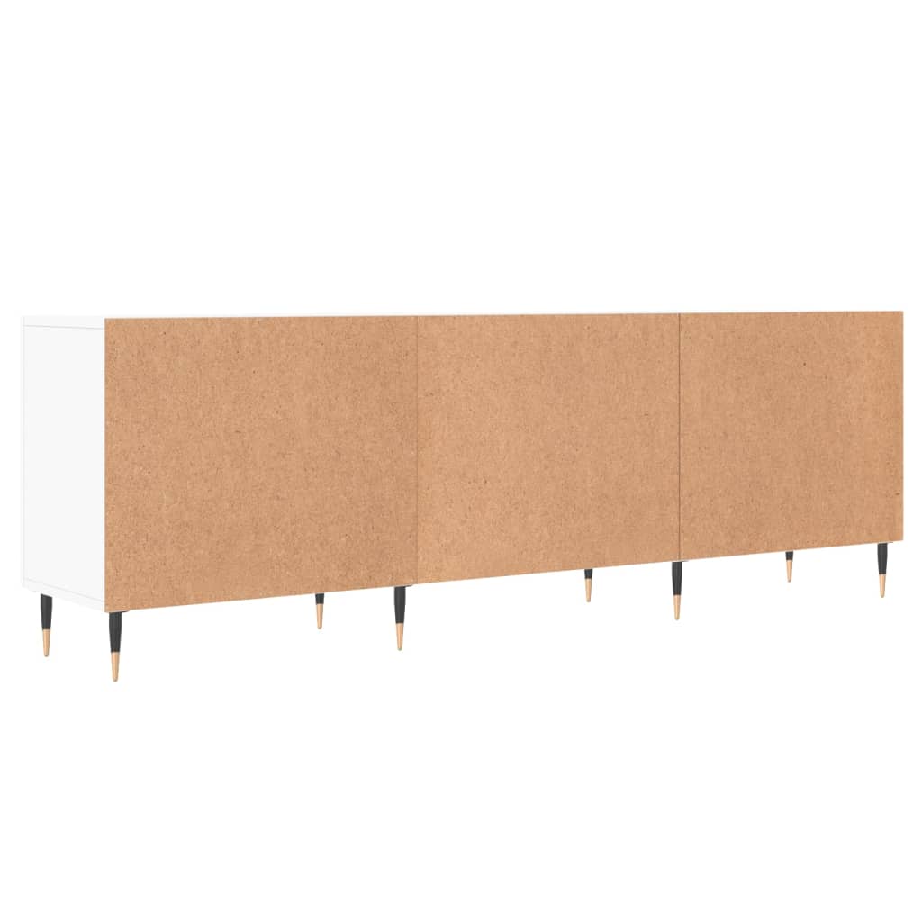 Mobile Porta TV-Mobile per TV-Credenza TV Bianco 150x30x50 cm in Legno Multistrato 110502