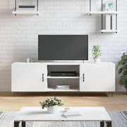 Mobile Porta TV-Mobile per TV-Credenza TV Bianco 150x30x50 cm in Legno Multistrato 690632