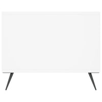 Tavolino da Salotto-Tavolino da soggiorno-Tavolo Bianco 102x50x40 cm in Legno Multistrato 447791