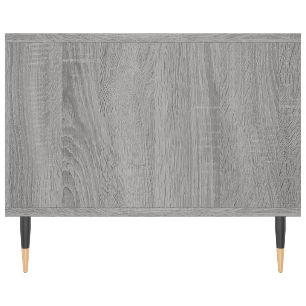 Tavolino da Salotto Grigio Sonoma 102x50x40cm Legno Multistrato 829282