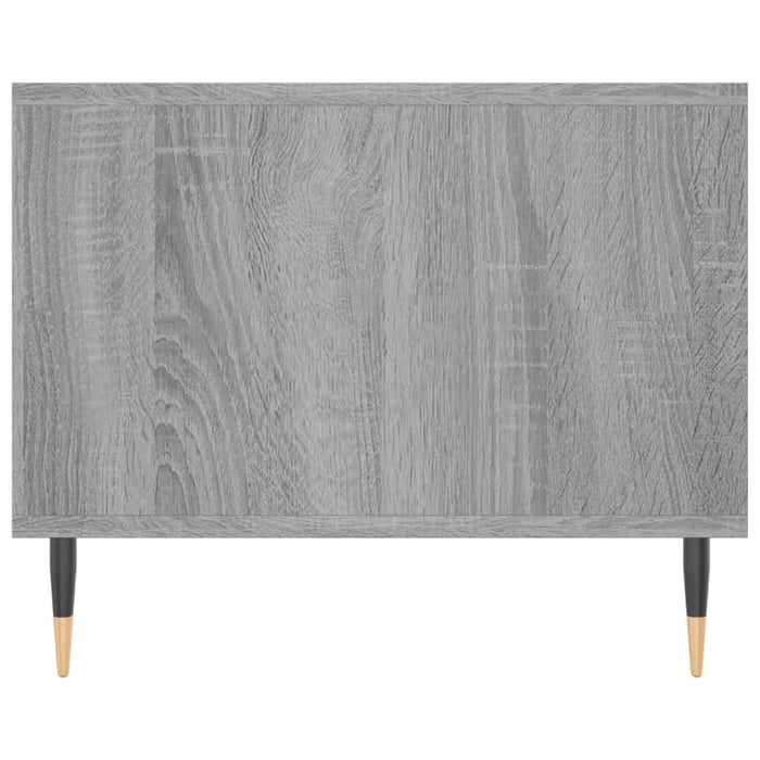 Tavolino da Salotto Grigio Sonoma 102x50x40cm Legno Multistrato 829282