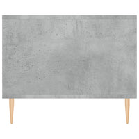 Tavolino Salotto-Tavolino da soggiorno-Tavolo Grigio Cemento 102x50x40 cm Legno Multistrato 882814