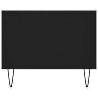 Tavolino da Salotto Nero 102x50x40 cm in Legno Multistrato 829293