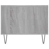 Tavolino da Salotto Grigio Sonoma 102x50x40cm Legno Multistrato 829298