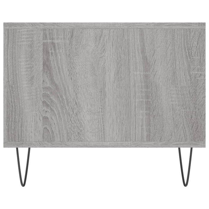 Tavolino da Salotto Grigio Sonoma 102x50x40cm Legno Multistrato 829298