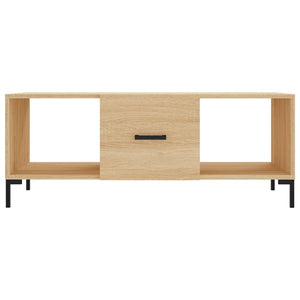Tavolino da Salotto Rovere Sonoma 102x50x40cm Legno Multistrato 829303