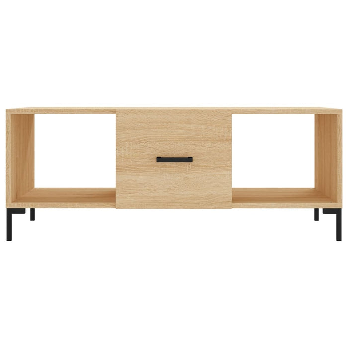 Tavolino da Salotto Rovere Sonoma 102x50x40cm Legno Multistrato 829303