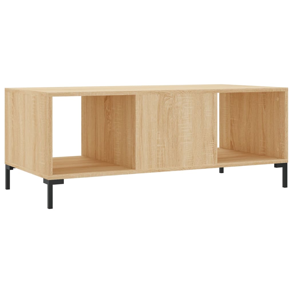 Tavolino da Salotto-Tavolino da soggiorno-Tavolo Rovere Sonoma 102x50x40cm Legno Multistrato 249406