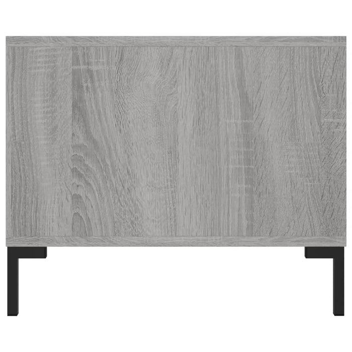 Tavolino da Salotto Grigio Sonoma 102x50x40cm Legno Multistrato 829306