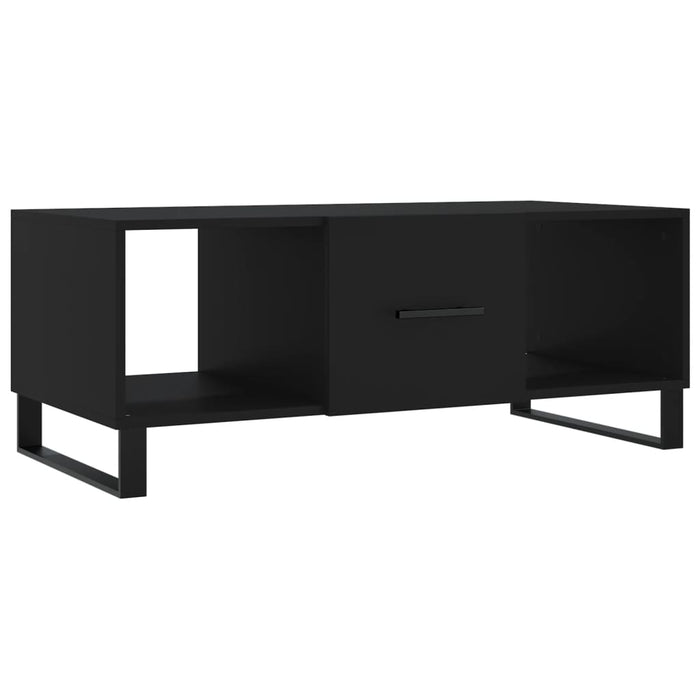 Tavolino da Salotto Nero 102x50x40 cm in Legno Multistratocod mxl 127058