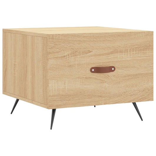 Tavolino da Salotto Rovere Sonoma 50x50x40 cm Legno Multistrato 829338