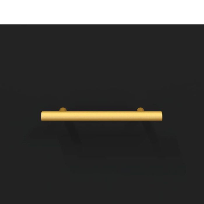 Tavolino da Salotto Nero 50x50x40 cm in Legno Multistrato 829366