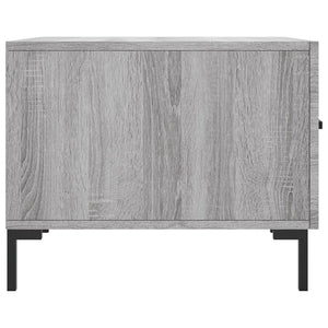 Tavolini Salotto 2pz Grigio Sonoma 50x50x40cm Legno Multistrato 829409