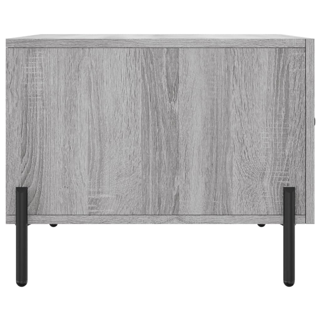 Tavolino da Salotto Grigio Sonoma 50x50x40 cm Legno Multistrato 829424