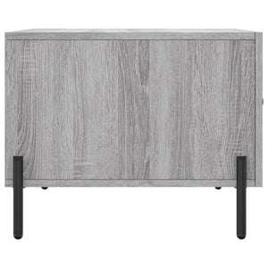 Tavolini Salotto 2pz Grigio Sonoma 50x50x40cm Legno Multistrato 829425