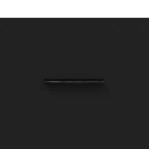 Tavolino da Salotto Nero 50x50x40 cm in Legno Multistrato 829430