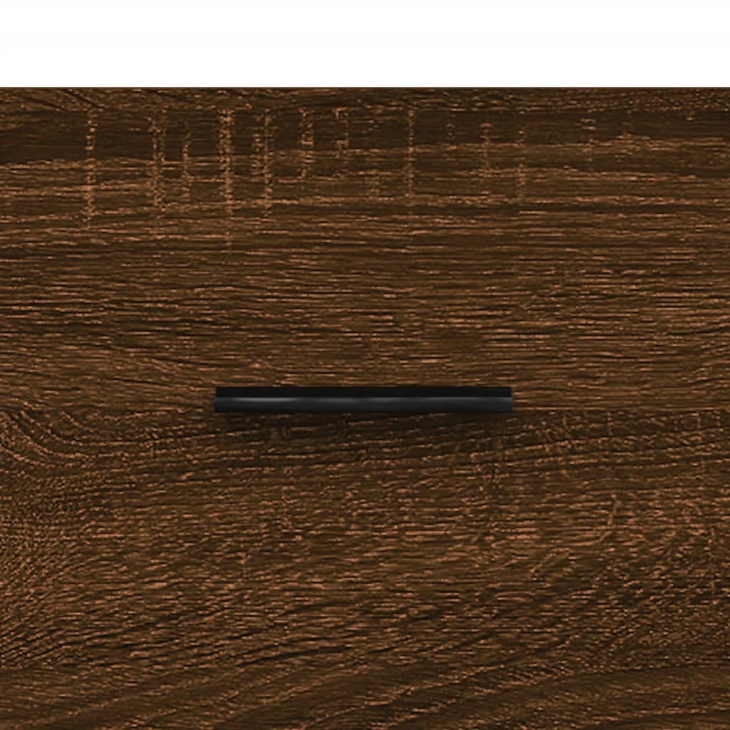 Tavolino da Salotto Rovere Marrone 50x50x40cm Legno Multistrato 829442