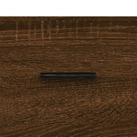 Tavolino da Salotto Rovere Marrone 50x50x40cm Legno Multistrato 829442