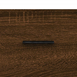 Tavolino da Salotto Rovere Marrone 50x50x40cm Legno Multistrato 829442