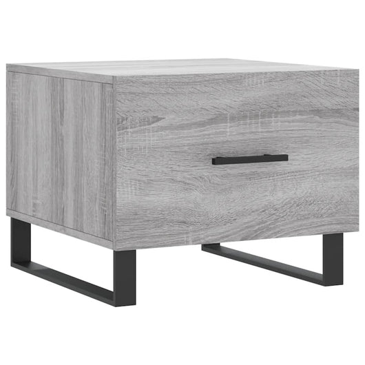 Tavolino da Salotto Grigio Sonoma 50x50x40 cm Legno Multistratocod mxl 129246