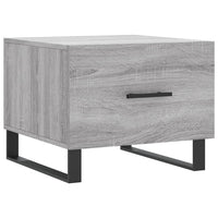 Tavolino da Salotto Grigio Sonoma 50x50x40 cm Legno Multistrato 829456