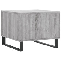 Tavolino da Salotto Grigio Sonoma 50x50x40 cm Legno Multistrato 829456
