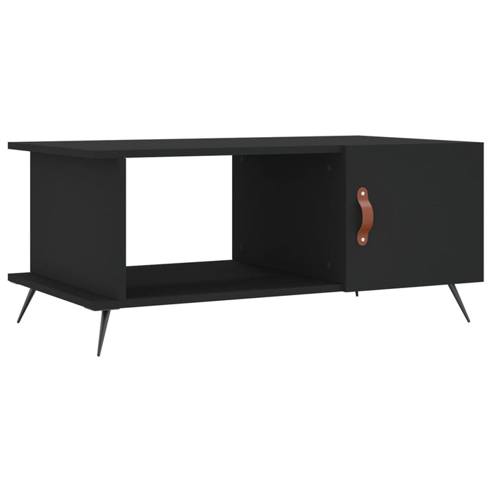 Tavolino da Salotto Nero 90x50x40 cm in Legno Multistratocod mxl 127612