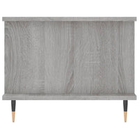 Tavolino da Salotto Grigio Sonoma 90x50x40 cm Legno Multistrato 829474