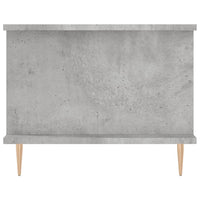 Tavolino da Salotto Grigio Cemento 90x50x40cm Legno Multistrato 829480