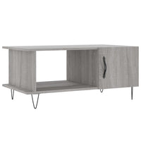 Tavolino da Salotto Grigio Sonoma 90x50x40 cm Legno Multistrato 829490