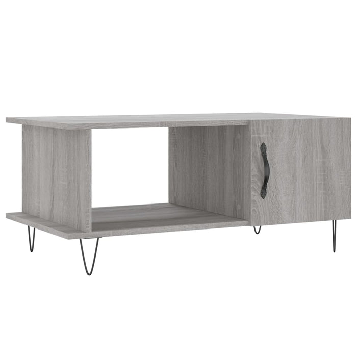 Tavolino da Salotto Grigio Sonoma 90x50x40 cm Legno Multistratocod mxl 80936
