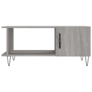 Tavolino da Salotto Grigio Sonoma 90x50x40 cm Legno Multistrato 829490