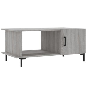 Tavolino da Salotto Grigio Sonoma 90x50x40 cm Legno Multistrato 829498