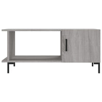 Tavolino da Salotto Grigio Sonoma 90x50x40 cm Legno Multistrato 829498