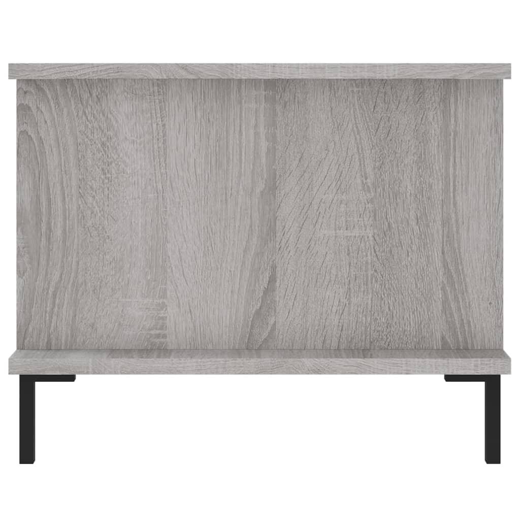 Tavolino da Salotto Grigio Sonoma 90x50x40 cm Legno Multistrato 829498