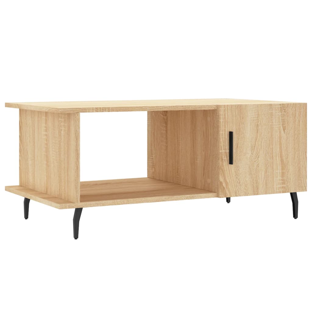 Tavolino da Salotto Rovere Sonoma 90x50x40 cm Legno Multistrato 829503