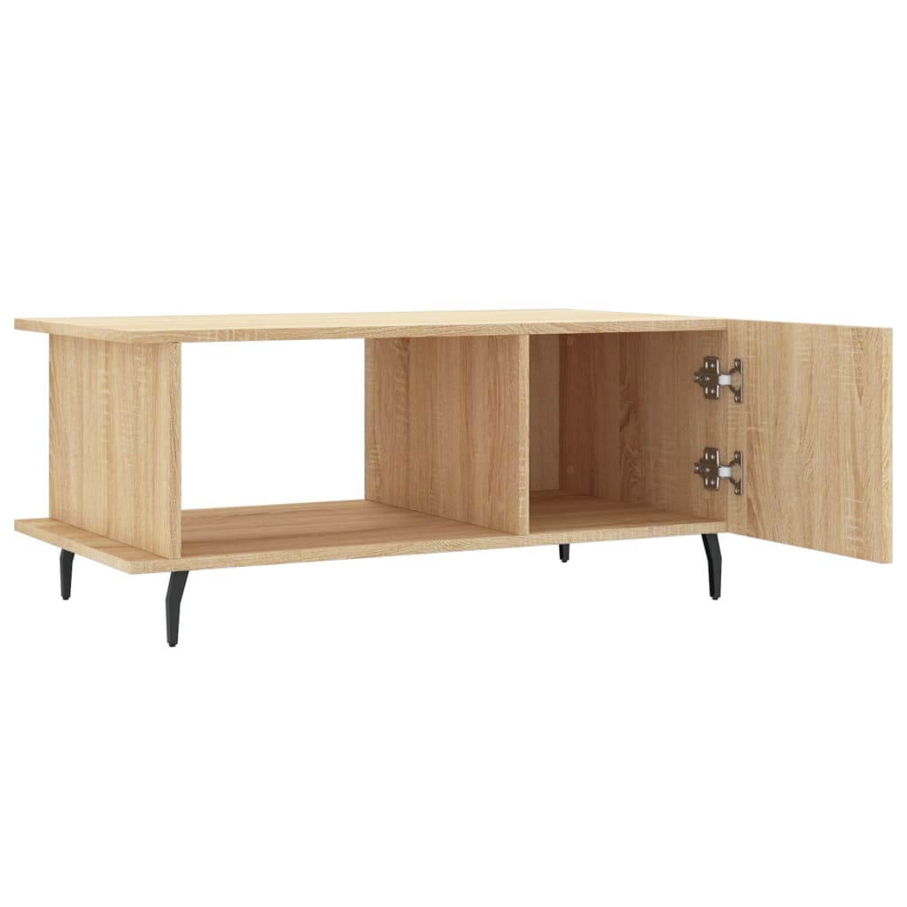 Tavolino da Salotto Rovere Sonoma 90x50x40 cm Legno Multistrato 829503