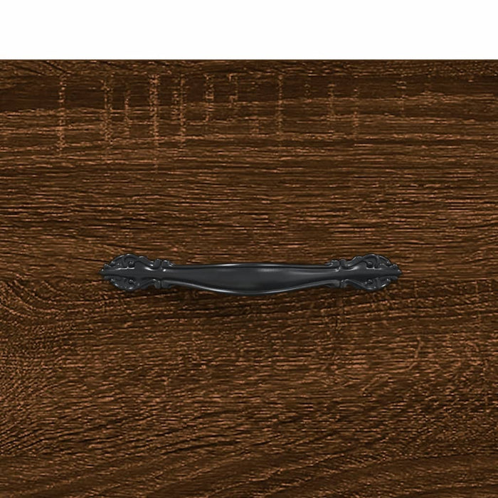 Scarpiera Rovere Marrone 60x35x105 cm in Legno Multistrato 829611