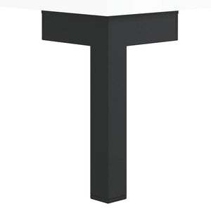 Scarpiera Bianco Lucido 60x35x105 cm in Legno Multistrato