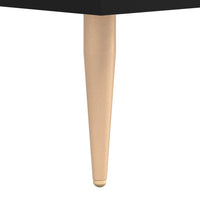 Scarpiera Nera 30x35x105 cm in Legno Multistrato