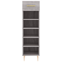 Scarpiera Grigio Sonoma 30x35x105 cm in Legno Multistrato 829666