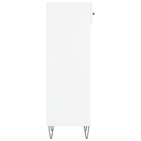 Scarpiera Bianca 30x35x105 cm in Legno Multistrato 829668