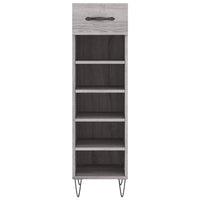 Scarpiera Grigio Sonoma 30x35x105 cm in Legno Multistrato 829674