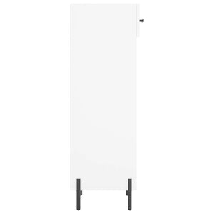 Scarpiera Bianca 30x35x105 cm in Legno Multistrato 829684